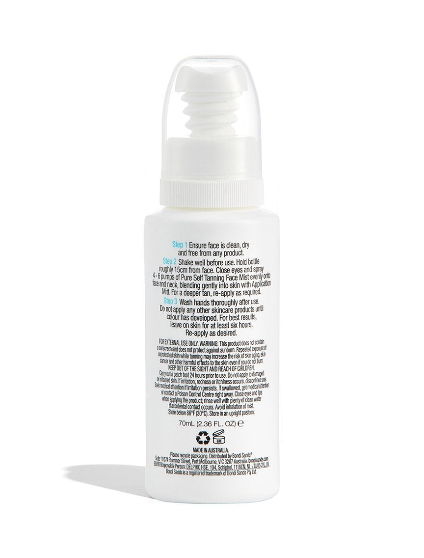 Pure Self Tanning Face Mist