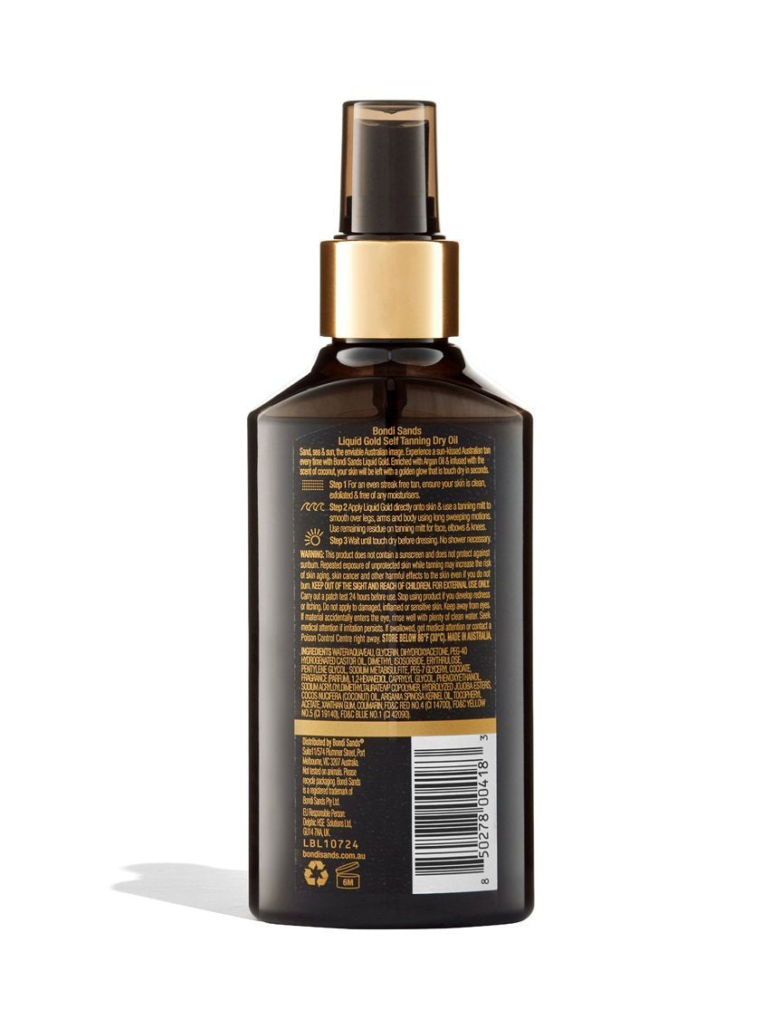 Liquid Gold Self Tanning Oil