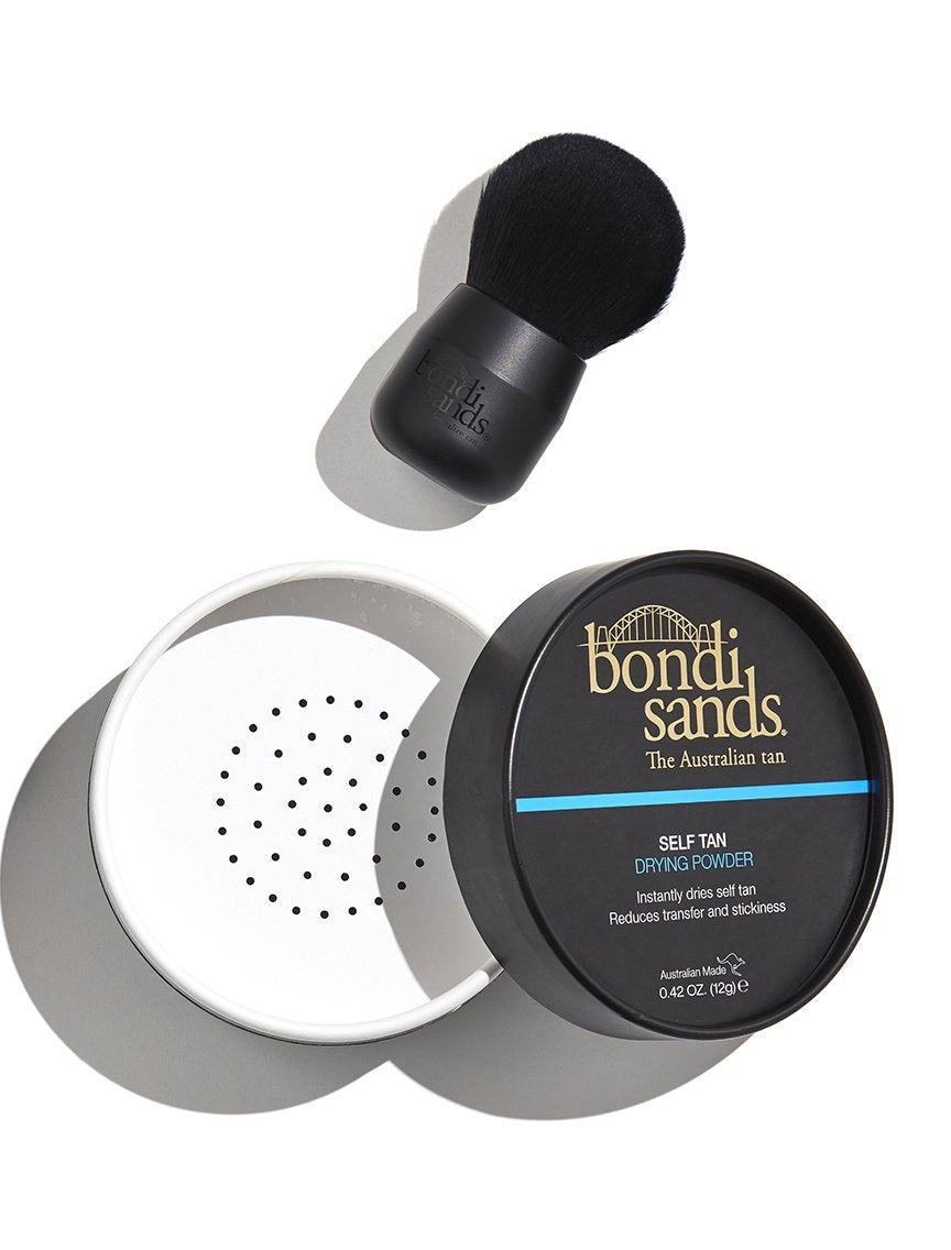 Self Tan Drying Powder &amp; Brush Bundle