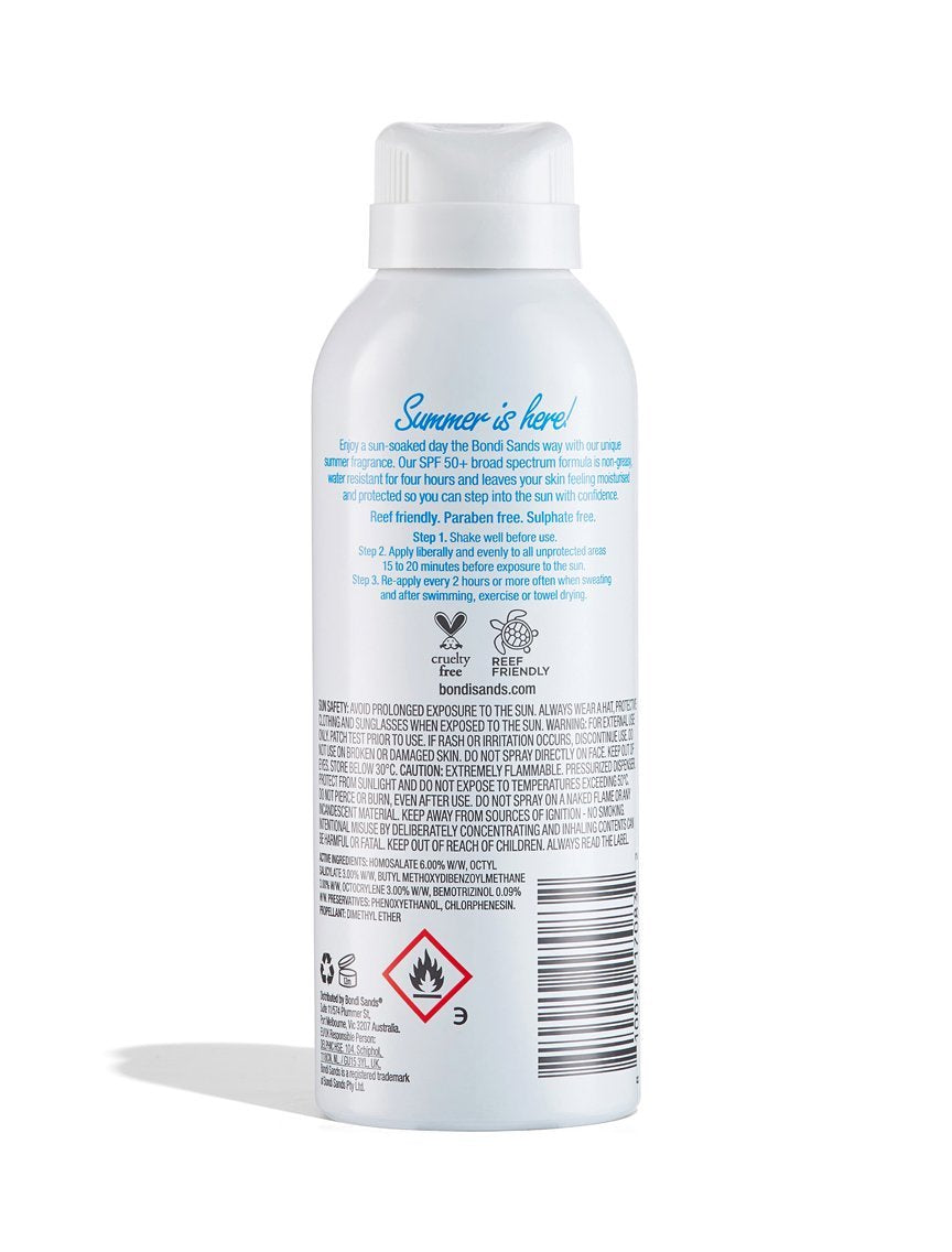 SPF 50+ Aerosol Mist Spray