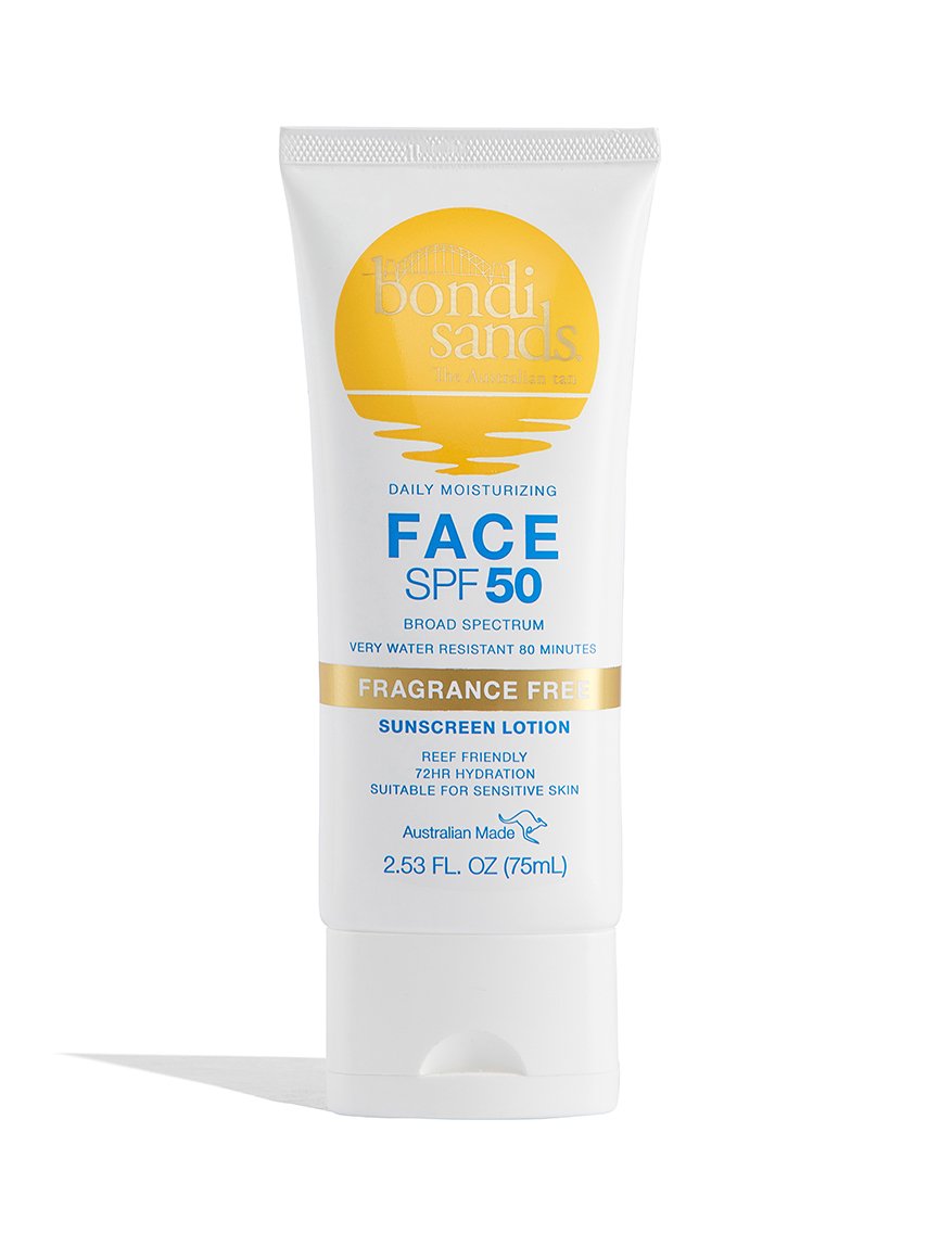 SPF 50 Fragrance Free Face Sunscreen Lotion